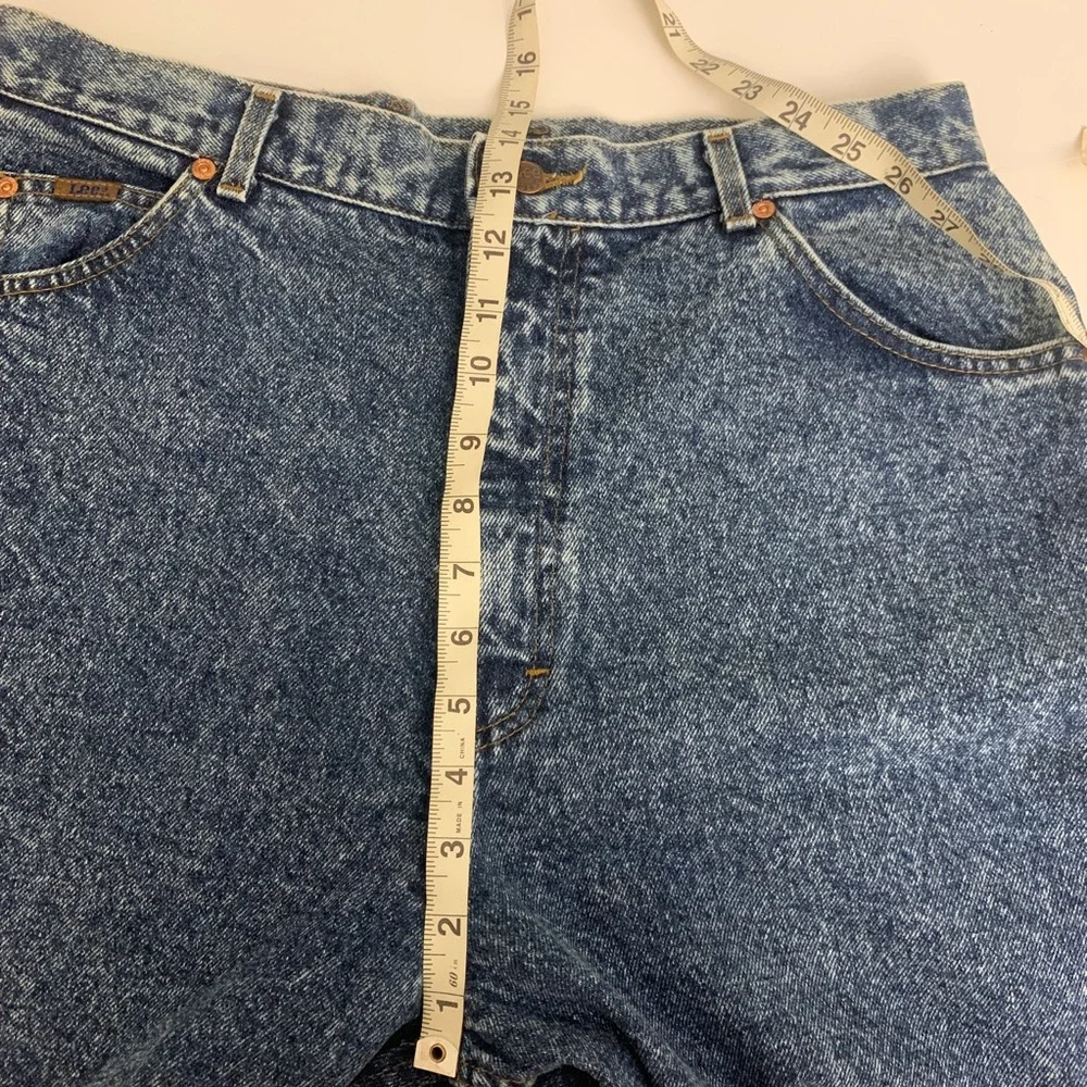 Vintage Lee Relaxed Tapered Ankle Jeans - Picture 11 of 11